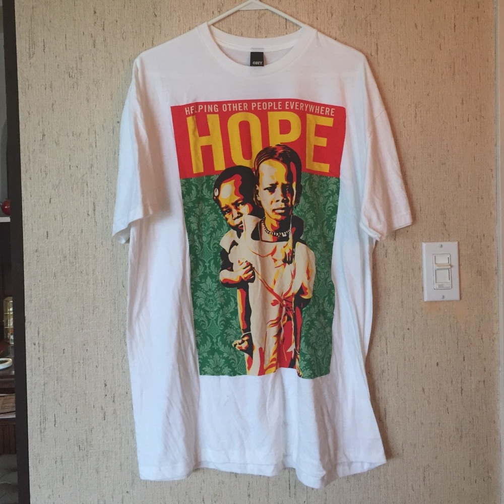 COPY - OBEY 'Hope' Tee Shirt